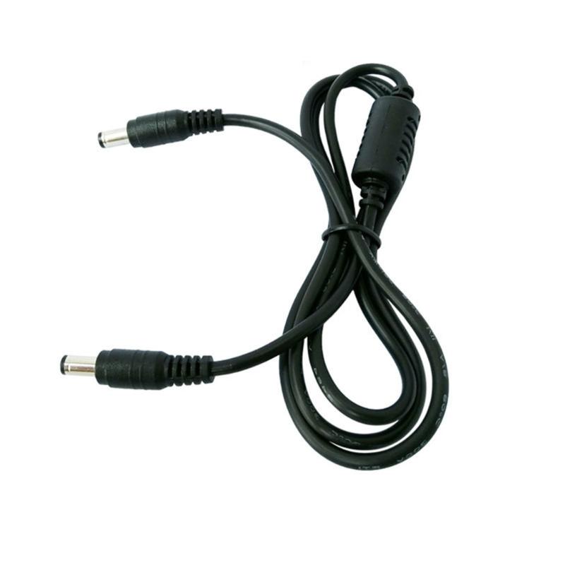 5.5x2.5mm To 5.5x2.1mm DC Power Cable Lead/Male To Male/for CCTV, Security Cameras, Monitor, LED Signs