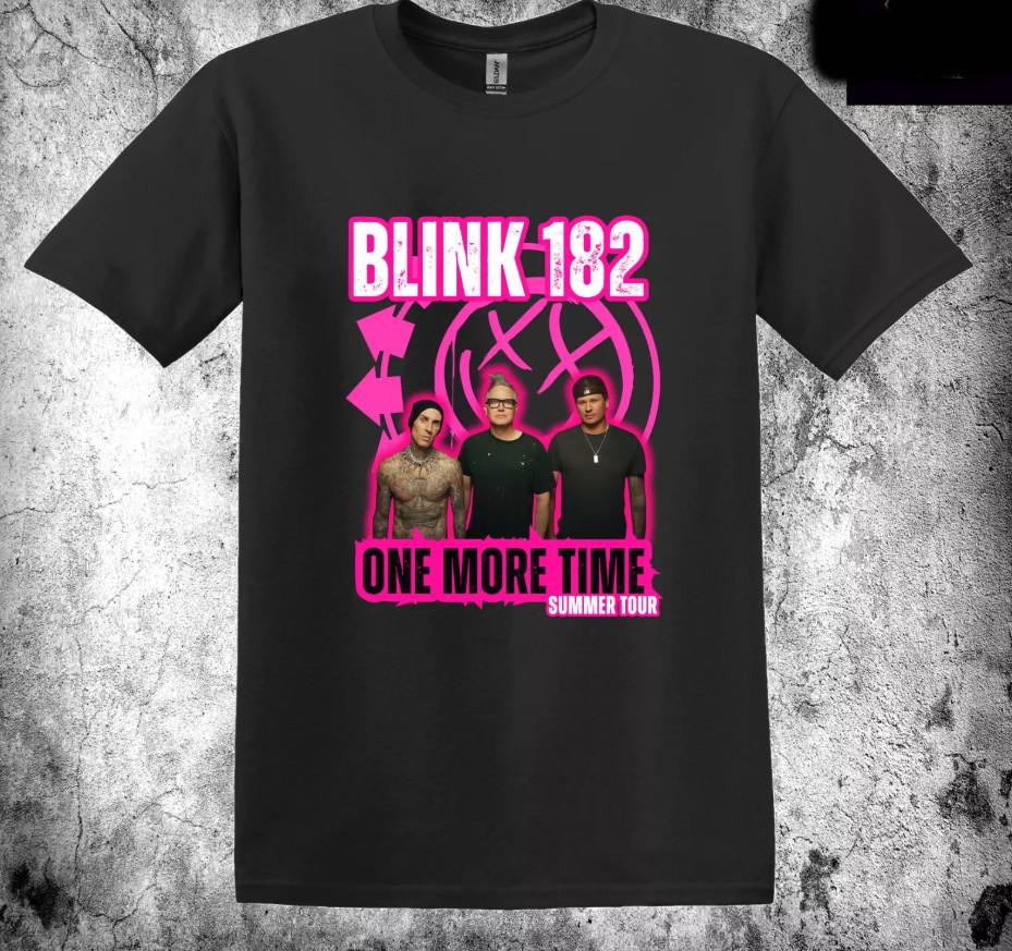 Blink 182 One More Time Punk Rock Band T-shirt size S-5XL S