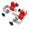 1 Pair Drawer Installation Fixing Clamp Stainless Steel Adjustable Drawer Panel Clip for Furniture Assembly
