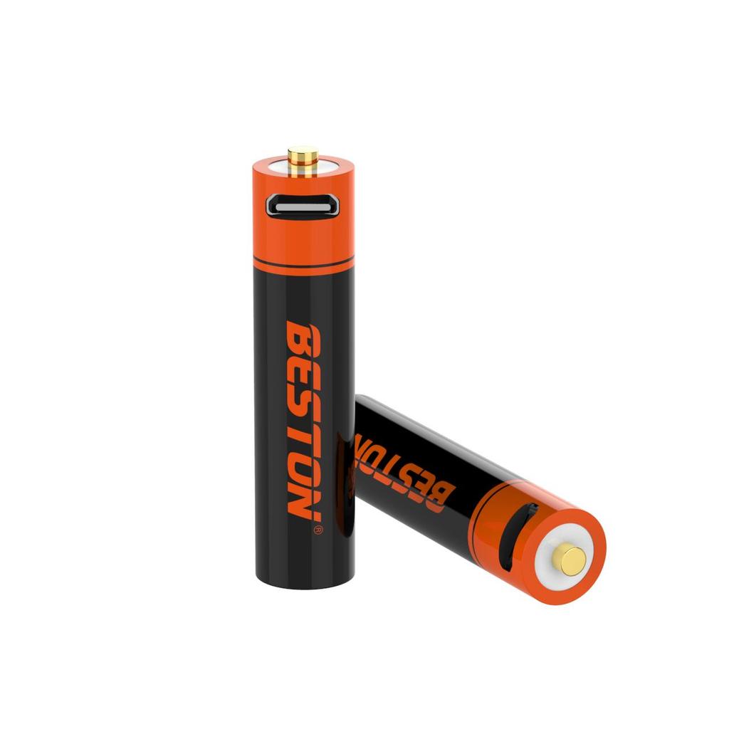 Micro-USB 1,5V AAA-Größe Li-Ionen Wiederaufladbare Batteriezelle 1000 mWh 690 mAh USB-Laden aaa Batterien