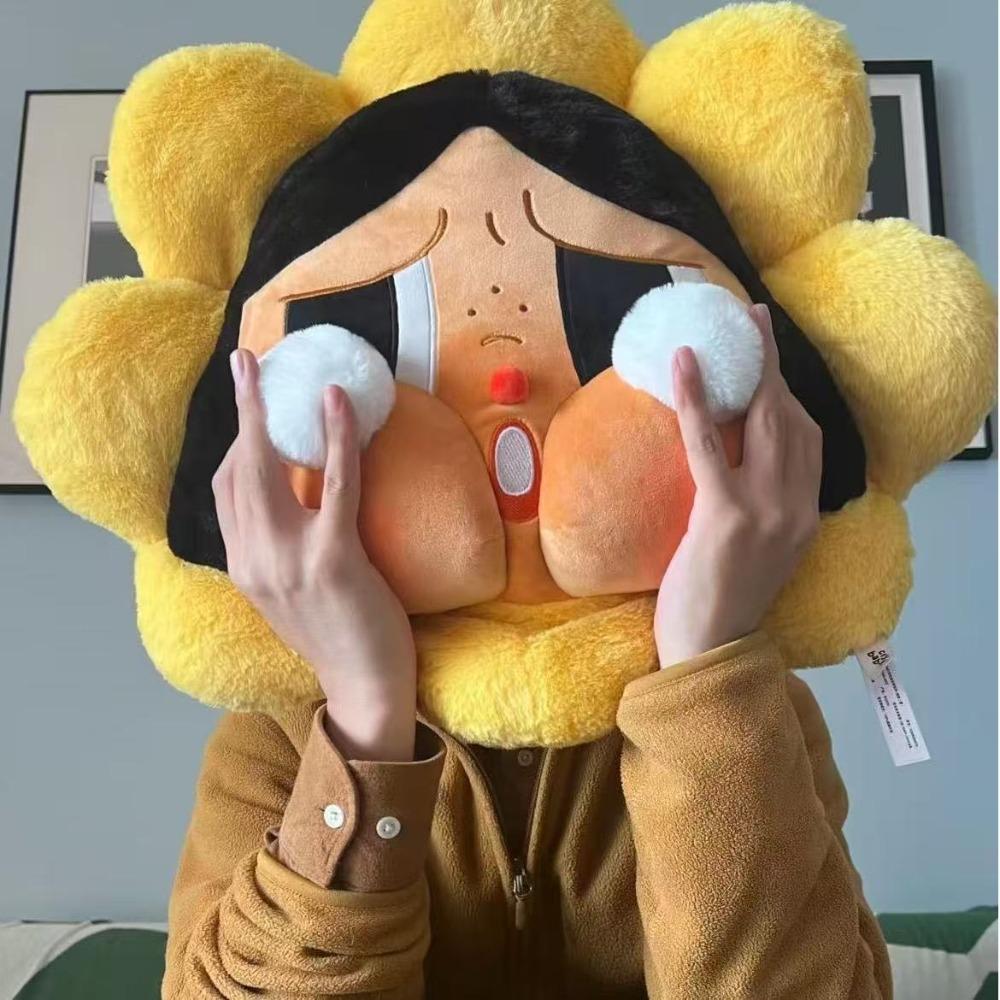 POP MART Crying Baby Sad Club Plush Doll Birthday Gift Pink Cute Girl Super Soft Sofa