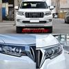 For Toyota Land Cruiser Prado LC150 2010- Car Front Bumper Headlight Headlamp Washer Spray Jet Nozzle Pump Cover Cap Lid