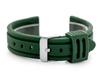 Rubber Watch Strap U09 - Green - 22Mm