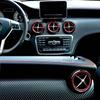 5Pcs/Set Car Air Conditioner Vent Outlet Ring Trim Decor for Mercedes Benz A B GLA CLA Class W176 W246 C117 X156 AMG 2012-2018