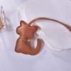 Car Key Holder PU Leather Keyring Animal Kitty Bag Pendant Cute Cat Keychain  Couple
