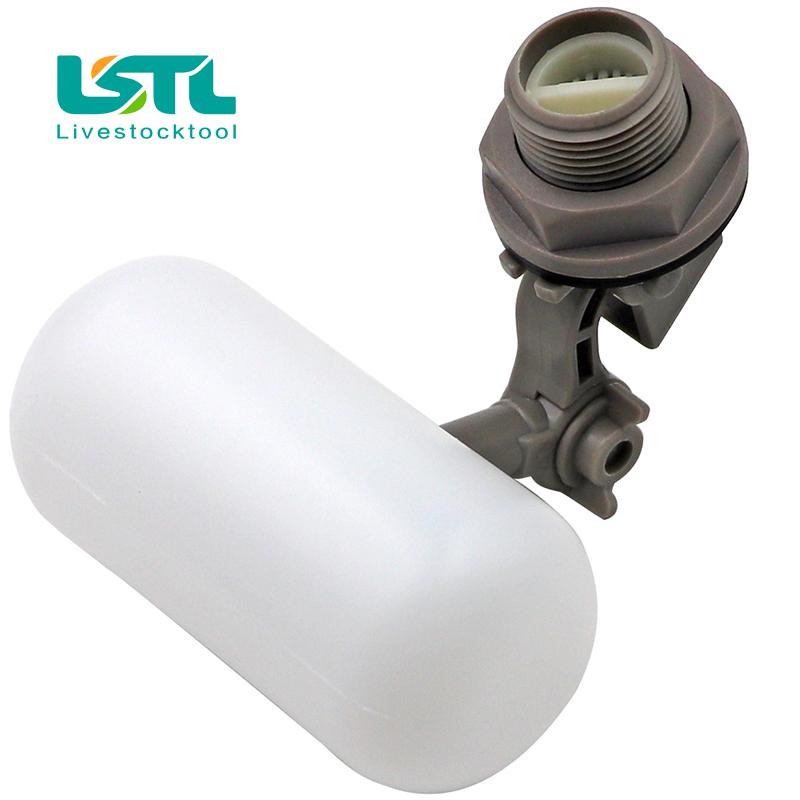1Pcs Floating Ball Valve Shut Off 1/2" 3/4" Automatic Drinker Bowl Water Tank Fish Tank Water Level Control Water Tower Farm