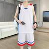 11036 Men's Summer 2026 Sleeveless Ice Silk Quick-Dry Vest and Shorts Set for Training