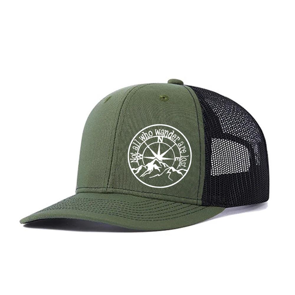 Fashion Hiphop Embroidered Cotton Baseball Cap With Adjustable Wide Brim For Casual Men Women