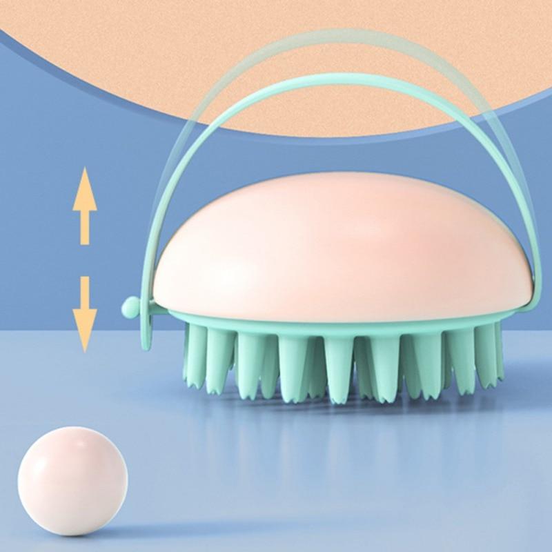 Pet Bath Washing Brush Dog Cat Massage Brush Comb Silicone Puppy Wash Scrubber Soft Gentle Bristles Quickly Cleaing Brush Tools