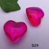 10Pcs Heart Glass Rock Charm Bracelet Necklace Pendant DIY Jewelry Making Craft