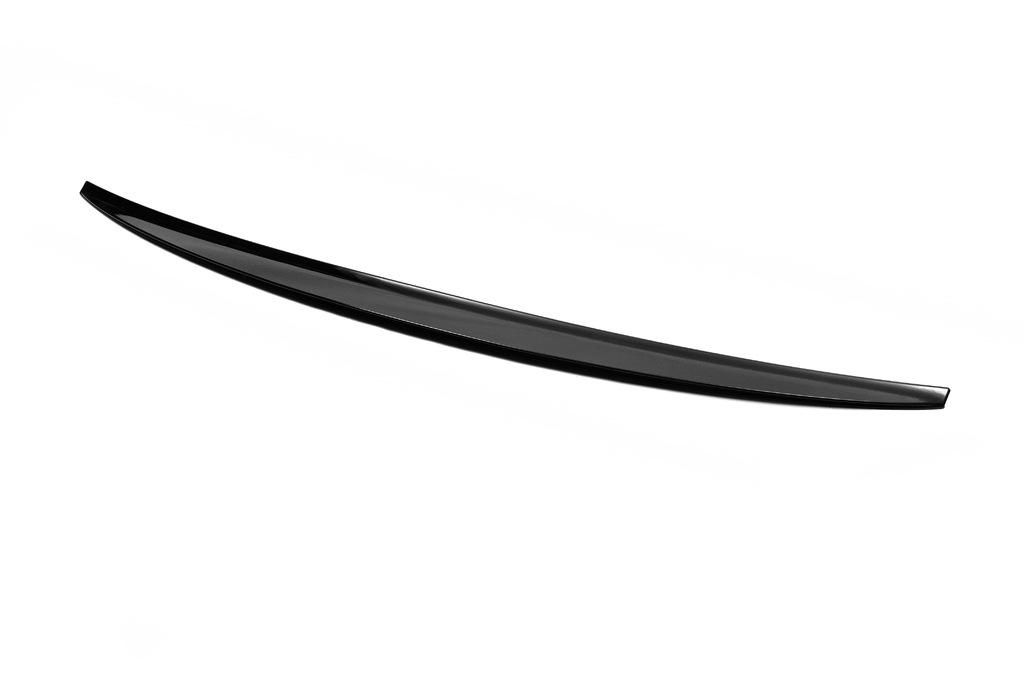Spoiler LIP (Sunplex, černá) (115,8 cm * 6,3 cm) pro Hyundai Accent 2006-2010