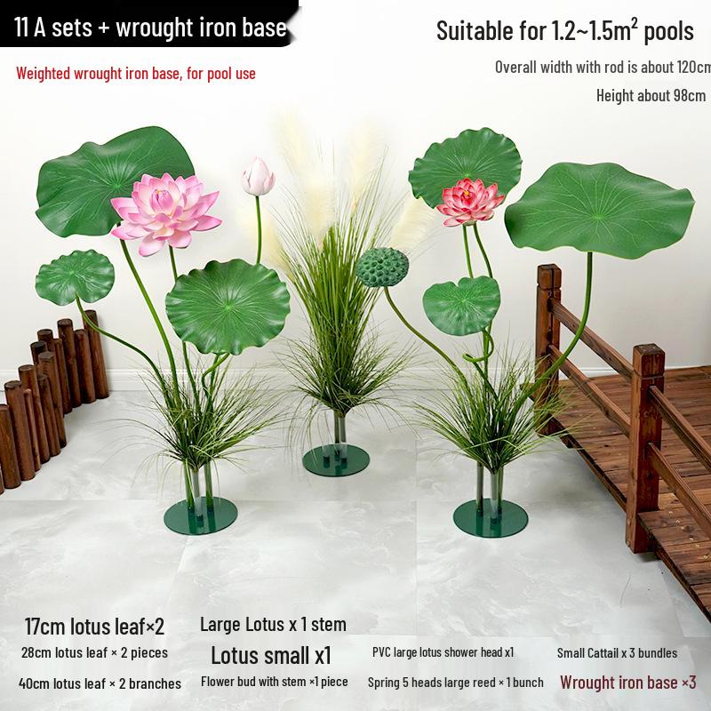 EVA Lotus und Lotusblatt Tanz Requisiten für Teich Bühnenbild Dekoration