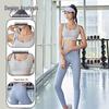 Double-Strap Nude Feel Quick-Dry Sports Set: Shockproof & Anti-Shake Fitness Wear for Women (No Bra Needed)