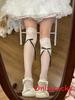 Lolita Girl Over Knee Socks With Lace Bow Decoration For Summer Dress Up