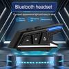 Motorcycle Helmet Headset Bluetooth 5.3 Wireless Headphones HandsFree Call Kit Stereo Roise Reduction Waterproof Moto Earphone