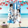 Captain Tsubasa 2D Flat Print Beach Towel, Large Soft Quick Dry Towel for Beach Camping Swimming.NSTJ0928640
