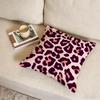 L-Leopard Print Cushion Cover Fabric Soft Furnishing,Pillowcase, Cushion Cover, Sofa Pillow, Home Decoration