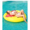 Large Inflatable Lying Chair For Adults Fun Water Drifting Experience Printed Pattern Fast Shipping