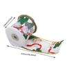 Christmas Wired Ribbons 9.1m Buffalo Plaid Ribbons Vintage Truck Trees Wired Edge Ribbon for Xmas DIY Wrapping Floral Craft