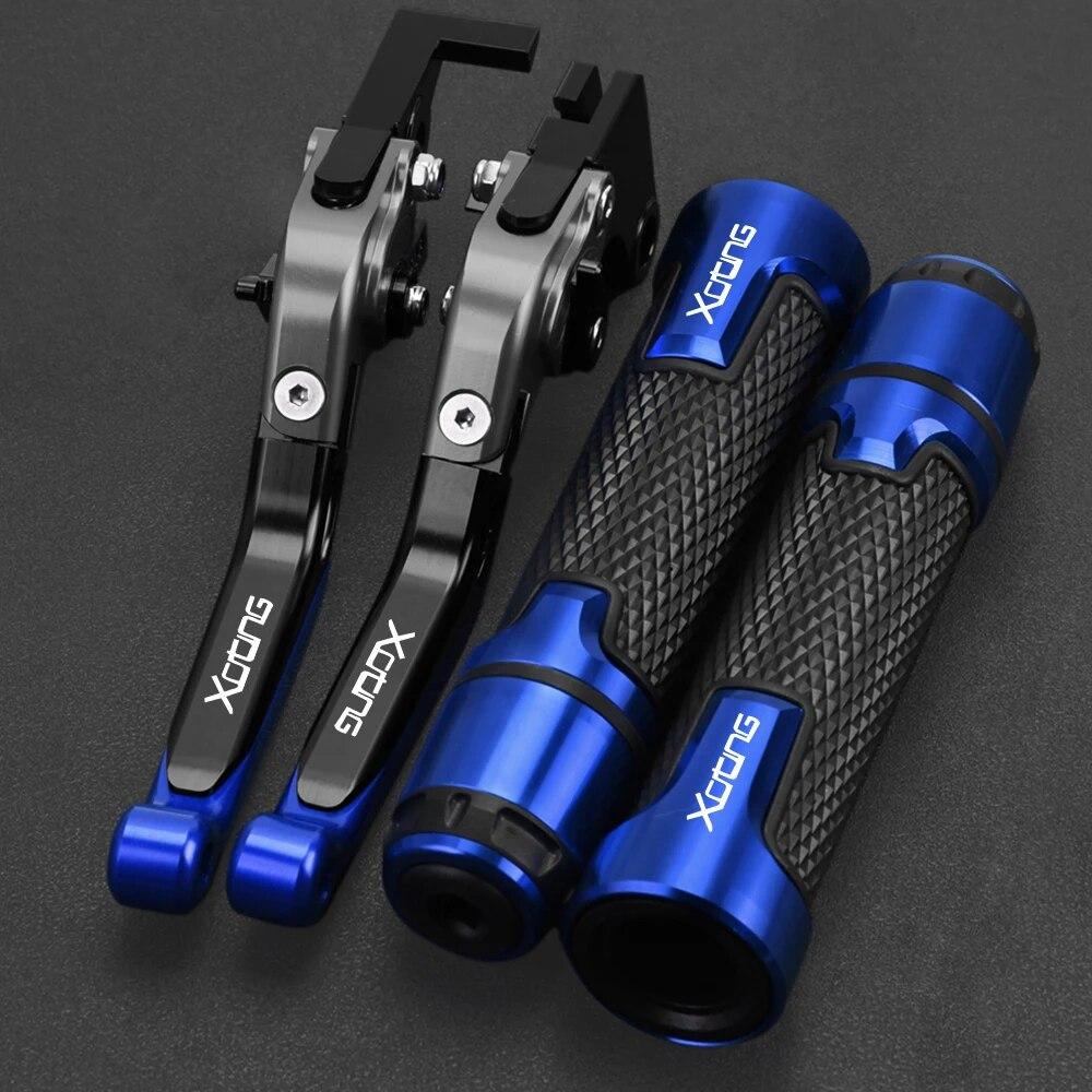 Motorcycle Aluminum Handlebar Hand Grips Ends Adjustable Brake Clutch Lever FOR KYMCO XCITING 250/300/400/500 2003 2004 2022