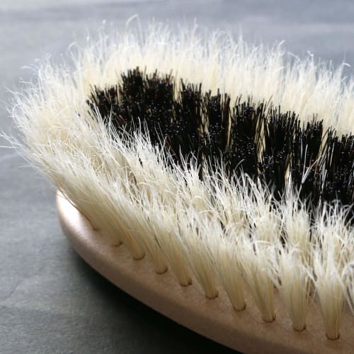 Ikemoto Brush Industry Natural Hair Pollen Removal Brush KB1500 Natural, 6.2 x 4.3 x 21 cm