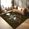 15 Size Barber Shop Retro Signage Area Rug Large Carpet Rug for Living Room Bedroom Kitchen Bathroom Bedside Play Anti-slip Mat