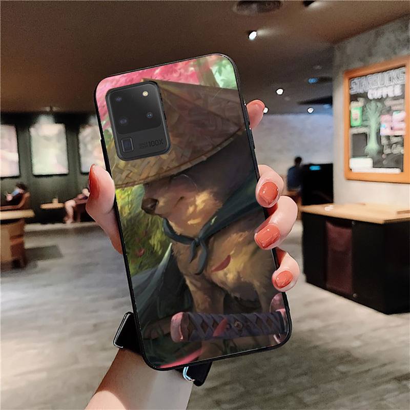 Cheems Doge Phone Case for Samsung S20 Lite S21 S10 S9 Plus for Redmi Note8 9pro for Huawei Y6 Cover