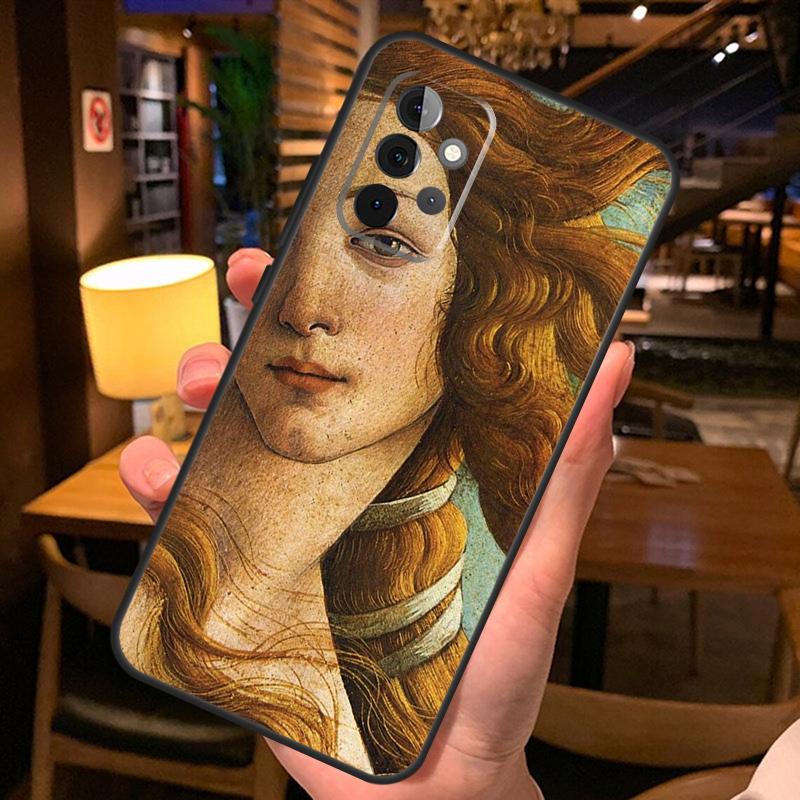 Art Paintings The Birth Of Venus Case For Samsung Galaxy A54 A34 A14 A52 A32 A12 A13 A33 A53 A15 A16 A36 A56 A26 A06 A35 A55