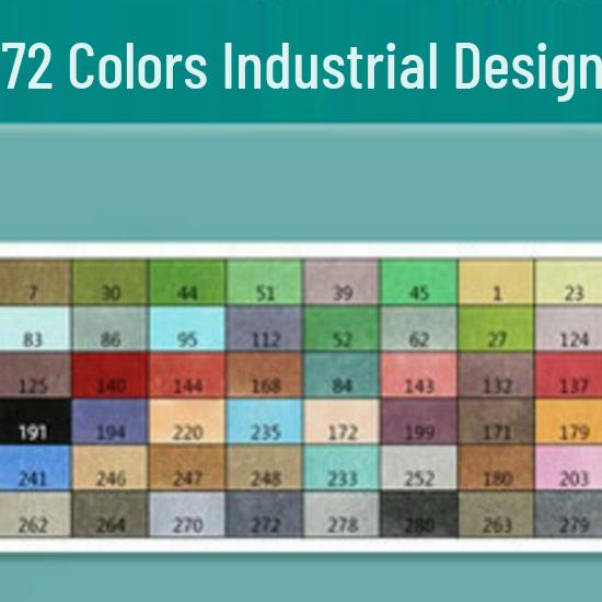 Fakale 2nd Gen Finecolour Anime Markers Set, 160 Oil-Based Professional Student Colors