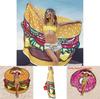 Hamburgers Donuts Pizza Design Beach Towel For Kids And Adults With Polyester Fabric For Pool And Beach Use
