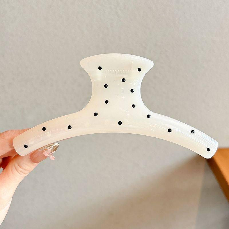 Elegant Large Hair Claw Clip for Thick Hair - High-End Korean Updo Shark Clip