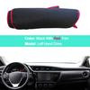 Car Inner Dashboard Cover Dash mat Carpet Cushion For Toyota Corola iM Auris E170 E180 2014 2015 2016 2017 2018 Scion RHD LHD