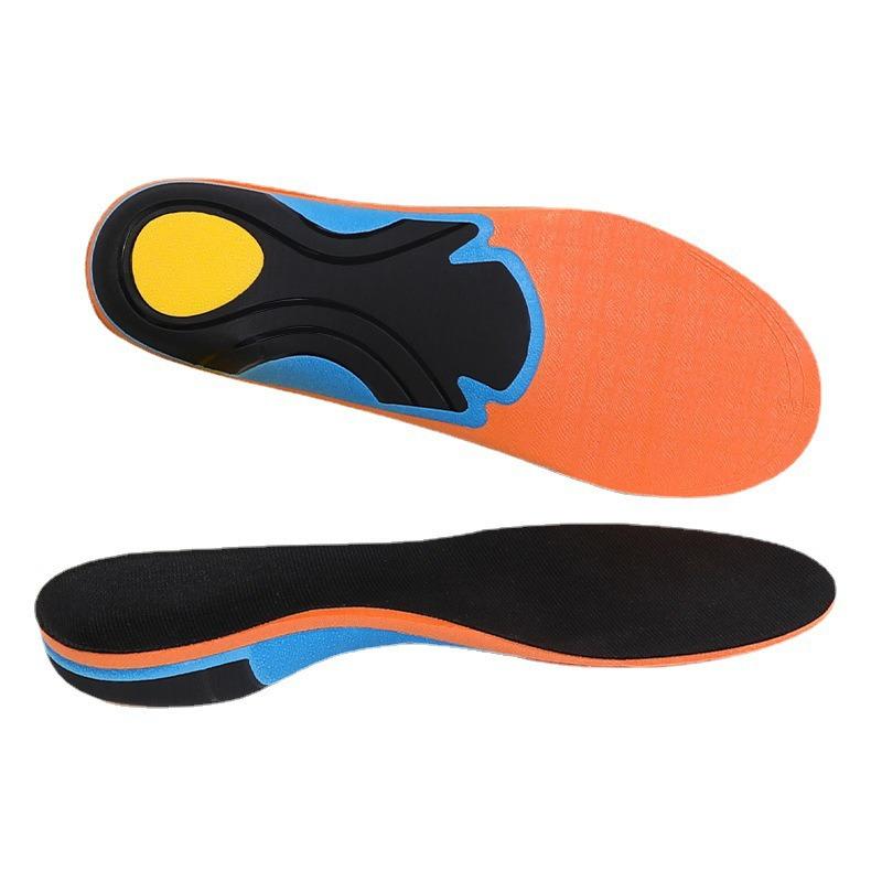 Unisex Arch Support Insoles Flat Foot Cushion Shock Absorbing Sweat Wicking Basketball Sports Comfortable Performance Noun Aid