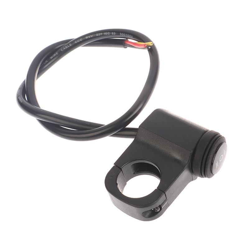 Universal Motorcycle Handlebar 1/2 Gear 3 Way Switch ON OFF Mini Driving Light Headlights Spotlights Controls Switch Moto Tools