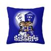 Zeta Phi Beta Sorority Pillow Cover Home Decorative Greek Letter 1920 Cushion Cover Throw Pillow for Car Double-sided Printing
