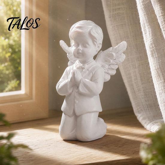 Talos Vintage Roman Column Candle Holder, Greek Resin Statue, Mini Pillar Candlestick Stand for Dinner Wedding Centerpiece