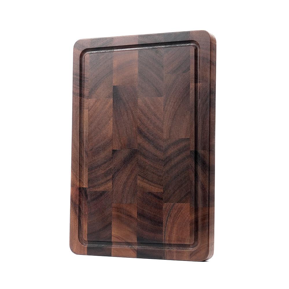 South American Black Walnut Solid Wood Cutting Board for Vegetables Small 35x24x2.5cm