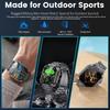 2025 New Outdoor Sports Fitness Smartwatch For Men 1.96 Inch Screen Bluetooth Calling Waterproof Watches Blood Oxygen Reloj Hombre