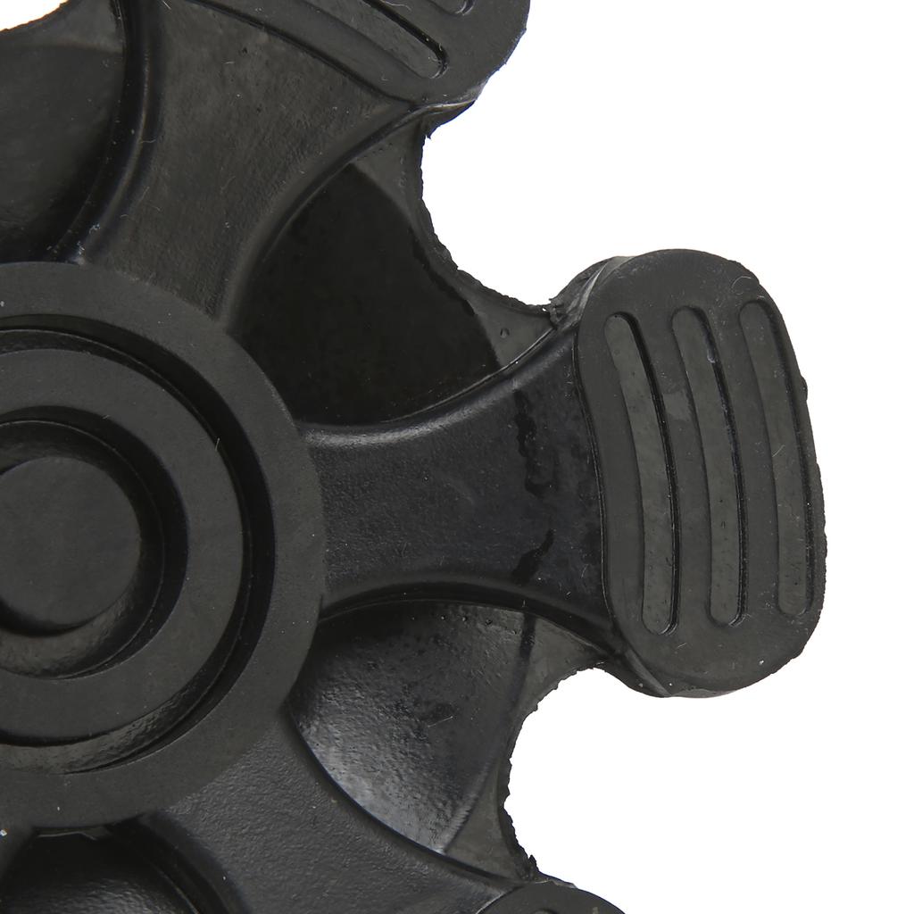 Vârfuri pentru bastoane 6 stâlpi, cauciuc antiderapant, vârfuri pentru cârje, cu bast de mers Bast de împușcare