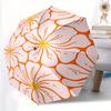 1pc Floral Pattern Automatic Open 8-Rib Windproof Umbrella, Travel & Commuting, Suitable for All Seasons, Lightweight Portable 119