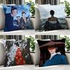 Anime BBlue Eye Samurai Cushion Cover Cushion Cover Set Pcs X X X Pillowcase Decorative Sofa Home Decor