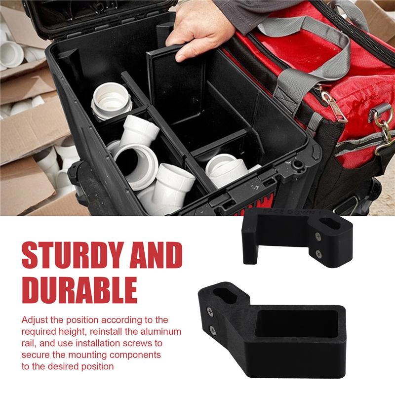 

2025 Тренд Органайзер-держатель для удлинителя для системы инструментов Packout, вмещает до 50 футов большого удлинителя чёрный