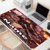 Personalizowana podkładka pod mysz z imieniem i wzorem Genshin Impact, Mata na biurko do laptopa PC, Dekoracyjna mata na biurko do domu, Podkładka pod klawiaturę, Prezent