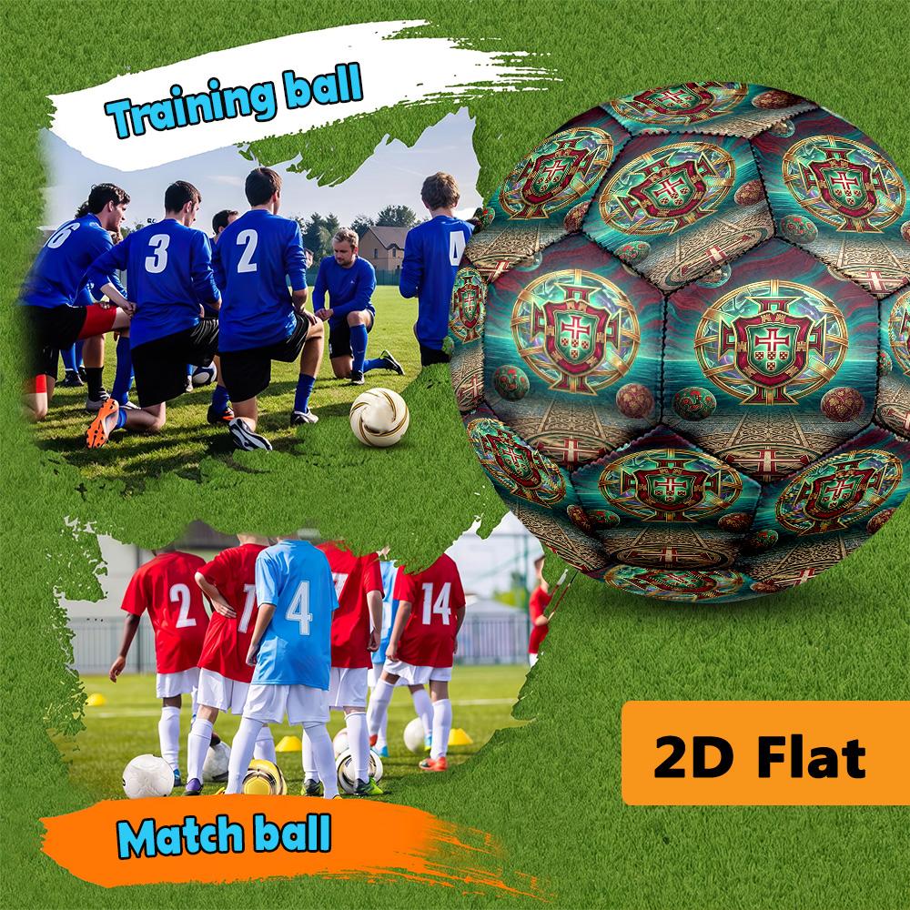 Portuguese Heritage Emblem Football Suitable for Both Training and Competition Suitable for Training, Competition, and Indoor and Outdoor Sports.