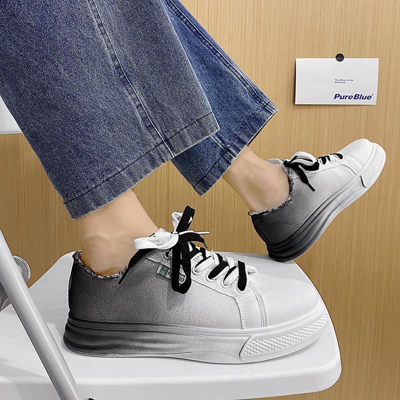 Fashion Men Vulcanize Shoes 2024 New Green Canvas Shoes Fashion Design Women Men Sneakers Platform Shoes for Tennis Zapatos Deportivos