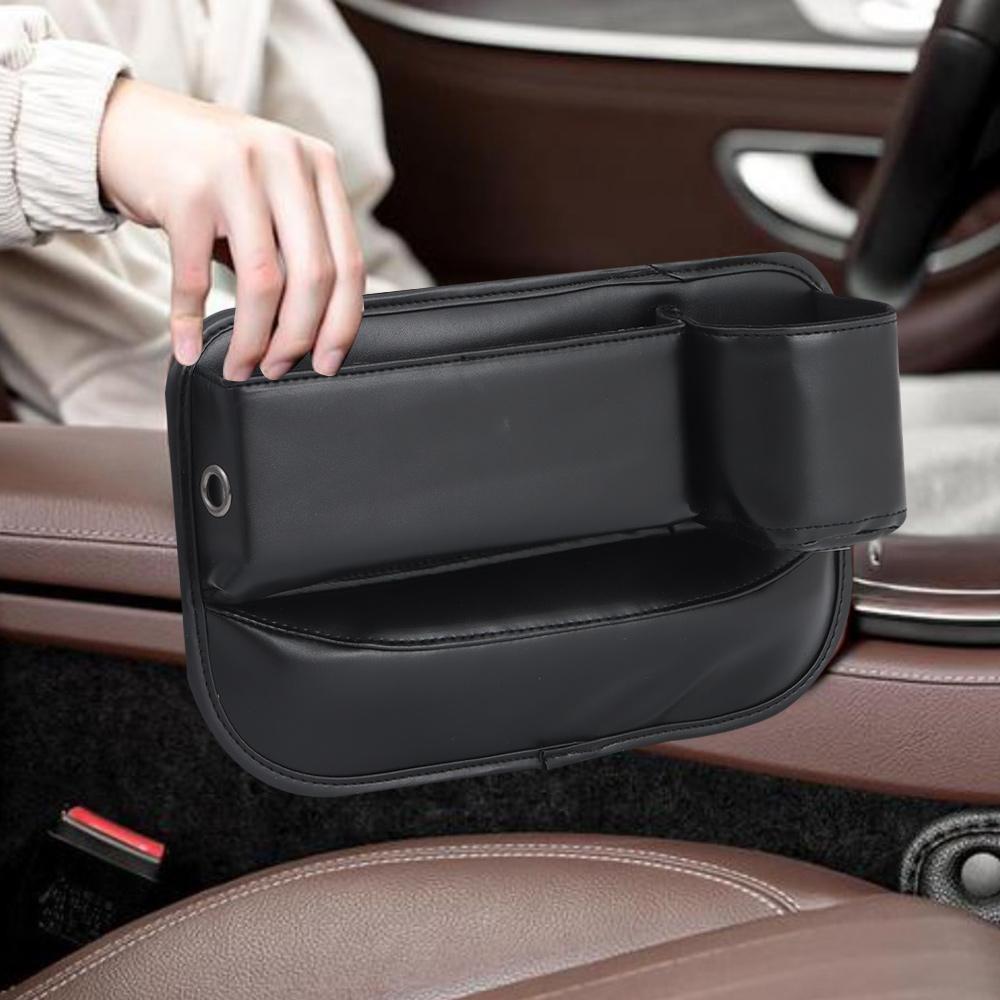 Einfach zu installieren Auto Sitzlücken Organizer Vordere Ritze Seitenaufbewahrungsbox