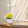Modern Plastic Outdoor Artificial Flowers Fake Plants In Pot Garden Decoration