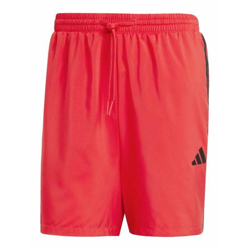 adidas 3 Stripes Chelsea Shorts Elastic Waist Orange
