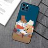 Cute D-Dinotaeng  Phone Case For iPhone17 16 16e 15 14 13 12 11 Plus Mini Pro Max Soft black Shockproof Cover