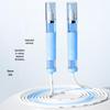 Jixiong Double Bearing Transparent Handle Skipping Rope